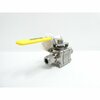 Whitey MANUAL STAINLESS TUBE 1/2IN BALL VALVE SS-S63PS8